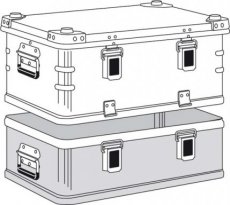 40501 ARTIKEL: 40501 ZARGES Kisten K470 Plus Bovengedeelte 550 x 350 x 220 mm