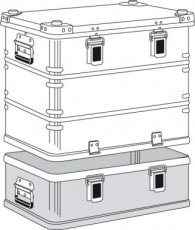 40502 ARTIKEL: 40502 ZARGES Kisten K470 Plus Bovengedeelte 550 x 350 x 380 mm